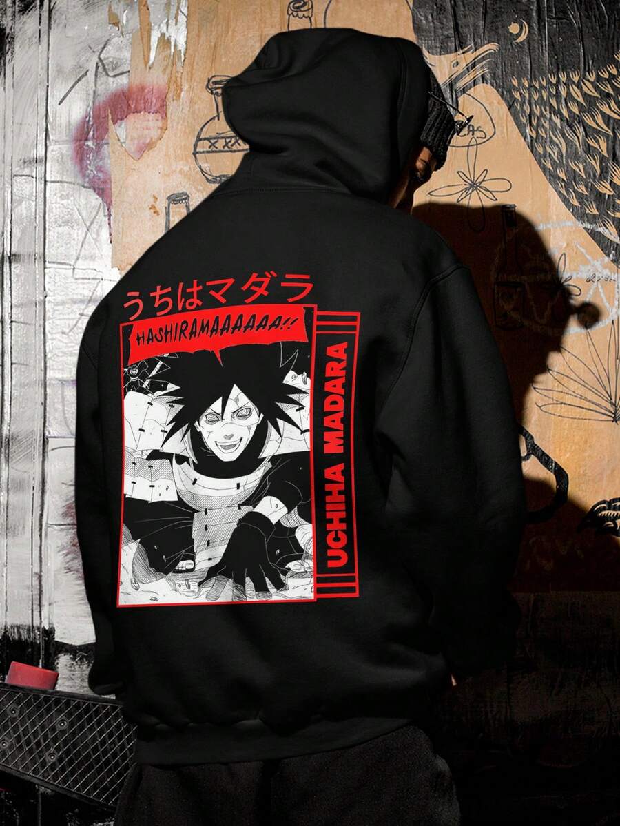 Moletom Hashirama Uchihamadara Streetwear Na Unissex ref4124