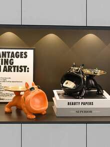 1pc Key Holder Display Stand, Entryway Storage Rack, Luxury Home Decor, Shoe Cabinet Tray