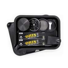 1 Set Smoking Starter Kit, Includes 4-Layer Metal Herb Grinder, Dual-Layer Rolling Tray, 110mm Rolling Papers (With Filters), Home Tools, Durable Materials, Ideal Gift For Valentine's Day, Parties, Holidays - Multicolor - View 14