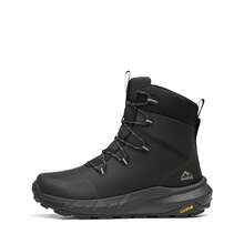 Men's Wide Winter Boots Grip On Snow Ice Insulated Waterproof Lightweight Comfortable Hiking Outdoor Boots - Black - View 8
