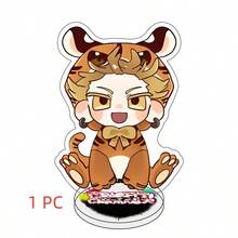 GACHIAKUTA Anime Acrylic Stand Keychain Model Plate, Rudo Enjin Zanka Riyo Jabber Desktop Decor Collectible, Suitable For Cosplay Fan Gift - Multicolor - View 27