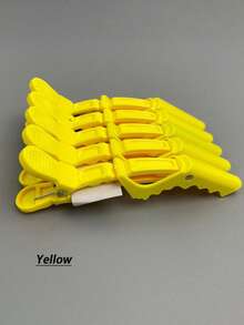 10 st/5 st krokodilhårspännen, professionella salongsspännen med munspänne, hårtillbehörsset - sömlösa spännen med munspänne [röd, vit, svart, lila, gul, blå] för styling och positionering, hårtillbehör av salongskvalitet för hemmabruk, sminkborttagning, ansiktstvätt och fritidsbruk, hårstyling för hemmabruk | texturspännen | slitstarka håraccessoarer, hårspännen - Multifärgad - Visa 18