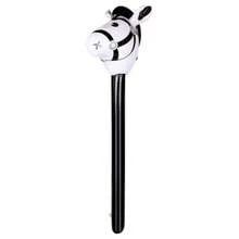 Palo inflable con forma de caballo, accesorio de actividad infantil con caballo inflable en forma de animal, palo inflable en forma de mini caballo rosa, para fiestas y eventos - Multicolor - Ver 10