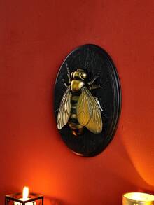 1件彩色甲虫系列装饰挂件,黑色椭圆形甲虫造型ABS树脂手工工艺品墙饰,昆虫爱好者、昆虫博物馆、主题派对装饰、家居墙饰的理想之选 - 彩色 - 查看 11