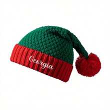 Custom Embroidered Santa Hat: Personalized Christmas Party Wear - Multicolor - View 10