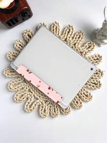 Kingsung 樱花蝴蝶结图案平板电脑保护套，兼容 iPad 9.7/10.2/10.5/10.9/12.9/Pro 11（第十代）、Galaxy Tab S6 Lite 10.4 英寸、Kindle Paperwhite 第十二代（2024 年款）、Kindle 第十一代（2022 年款），克拉拉色，柔软防震保护，智能支架/自动唤醒/睡眠功能 - 彩色 - 查看 4