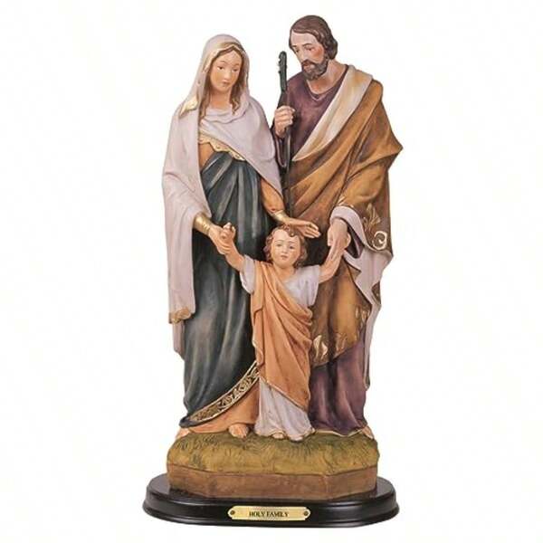 George S. Chen Imports SS-G-212.07 Holy Family Jesus Mary Joseph Religious Figurine Decoration 12"