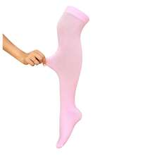 Women's Opaque Stretchy Nylon Over Knee Thigh High StocFKings Knee High Costume Boot Socks For Daily Wear Cosplay{Inchsize_nameinch:InchOneSizeinch,Inchcolor_nameinch:InchPinkinch} - 粉紅色的 - 查看 7