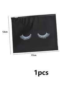 1PC Makeup Storage Bag, Transparent Mesh Cosmetic Storage Bag,Portable, For Travel Storage,Office & School Supplies,Back To School Christmas For Holiday Gift Giving,Boho Vibes