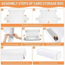 Trading Card Storage Box 2-Pack Horizontal 14.4 Inch 1000 Count Card Holder For TCG MTG Sports Card Collection - 1 - Xem 4