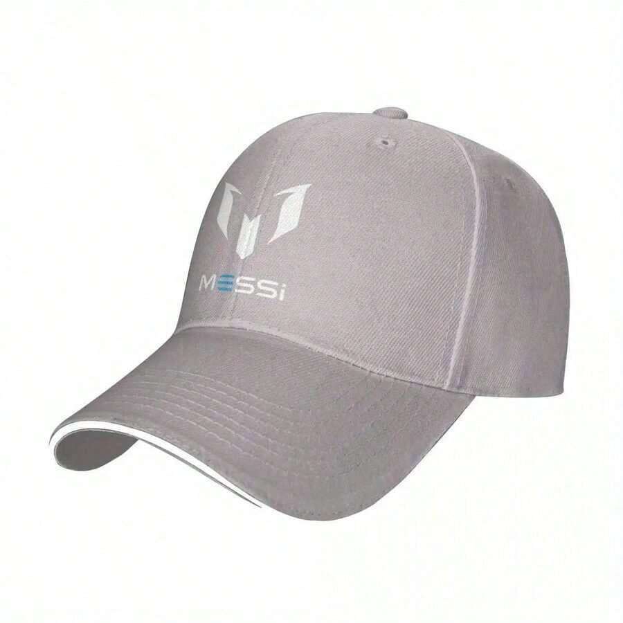 Messi Soccer Baseball Cap - Lightweight Adjustable Dad Hat With Messi Logo, Black/White Sporty Design For Men & Women, Perfect For Sports, Travel, And Outdoor Activities, Sports Cap |   Sporty Cap |   Lightweight Hat, Messi, Tomorrow X Together Product, Men'S Baseball Cap Hp, Hp Pink Printed Hat,  Briatore Cap F, Txt Item/Album, Cap/Hat For Men - Gray - 查看 1