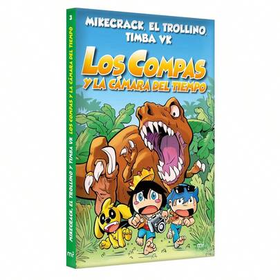 Los Compas 3 La camara del tiempo / Libro / Mikecrack Trollino Timba VK