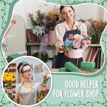20 Pcs Floral Foam Blocks Flower Arrangements. 9x 3.5x 2.4 Inches Green Florist Foam Bricks Dry Wet Or Artificial Flowers Plant Wedding Garden Decorations - 20 - 查看 3