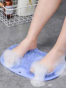 1 miếng chà chân, miếng mát xa chân, miếng chà phòng tắm gia dụng, miếng chà chống trượt, có cốc hút, miếng chà đa năng - Nhiều màu - Xem 4