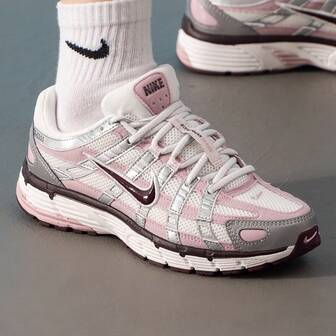 Nike Women's Casual Shoes, 2025 Winter New Sports Shoes P-6000 Retro Cushioned Running Shoes IM6026-121