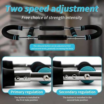 Arm Trainer, Chest And Arm , Adjustable Two Levels Of Strength Intensity, Biceps, Triceps, Shoulder...