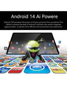 Tablette 4 Go RAM + 64 Go ROM - Performances Fluides Pour Le Quotidien, Les Jeux Et Le Streaming