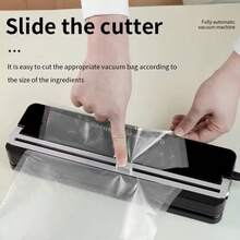 三合一智能真空食品封口机，30厘米加长真空封口机，带自动切割和紫外线杀菌功能 - 智能触控，确保食物极致新鲜，礼品、馈赠、庆典之选