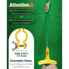 Training Wrist Hinge Swing Training Aid Swing Correcting Trainer Golfers Beginners Arm Elbow Posture Teaching Accessory Club Practice - 黃色 - 查看 7
