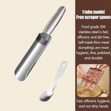 4tube Meatball Maker, Manual Meatball Maker, Kitchen Meatball Maker, Household Meatball Maker, Meatball Spoon, Meatball Scoop Maker, Non-Stick Fish Ball Maker, Kitchen Supplies, Kitchen Tool Kitchen Accessories - Multicolor - View 15