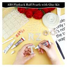 10000PCS Ivory Flatback Pearls, Mixed 2mm 3mm 4mm 5mm 6mm 8mm 10mmABS Half Pearls For Crafts Tumblers Shoes Cabs Cabochons Nails, Beige Flat Pearl Beads For Bedazzling With B7000 Glue - Nhiều màu 122 - Xem 2