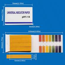 Multi-Function PH Test Strips - Wide Range + Precise Design, Suitable For Water, Cosmetics, Saliva And Amniotic Fluid | Accurate Acid-Base Detection, Clear Color Scale - Multicolor - View 12