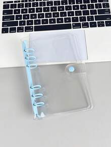 غلاف ورق فضفاض شفاف، كتاب ملصقات، ختم، تخزين ملصقات، مجموعة دفتر، يومية DIY - متعدد الألوان - مشاهدة 16