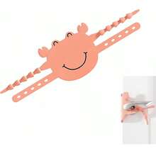 Soft Cartoon Door Quiet Lock Set Cushion Pad, Adjustable Silicone Door Latch Cover, For Noise Reduction, Soft & Comfortable, Suitable For Sleepers And Pets - Fits Most Doors, Home, Library, School Or Daycare - Multicolor - View 10