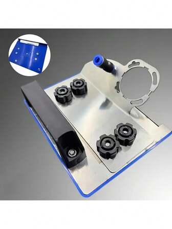 不锈钢45度角倒角工具，便携式角磨机附件，用于瓷砖和木材的平滑边缘斜角倒角支架，适用于瓷砖边缘和木材修整