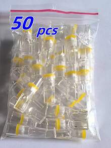 10/50/100/200pcs Disposable Cigarette Filters, Coarse/Medium/Fine 3-In-1 Throwaway Tar Collector, Multi-Layer Filtration One-Time Cigarette Mouthpiece, Smoking, Zigaretten - Yellow - View 9