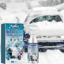 100ml Car Deicing Spray, Windshield Cleaner, Quickly Melts Ice And Frost, Efficient Formula Penetrates And Dissolves Ice, Shortens Deicing Time, Gentle On Car Paint And Glass Surface - Multicolor - View 7