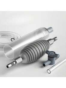 1.5m, 1.7m, 2.6m Aquarium Manual Water Changer Fish Tank Air Pump Cleaning Tools Handheld Aquarium Cleaner - Multicolor - View 3