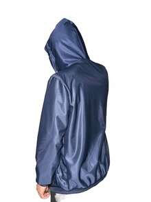 Men's Windbreaker Jacket, Lined Coat - marina - Ver 1