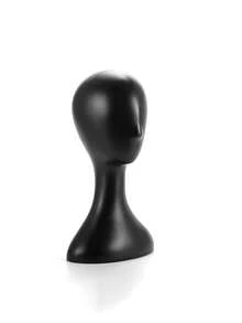 1 szt. Abstrakcyjny plastikowy model głowy manekina, gładka powierzchnia, odpowiedni do prezentacji czapek, peruk, szalików i biżuterii dla mężczyzn i kobiet