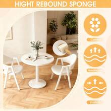 FXLTSBL Dining Table & Chair Sets - White - View 5