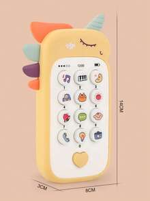 Baby Phone Toy With Music, Sound, Teether, Simulated Phone, Early Education Toy, Children Gift - Multicolor - View 9