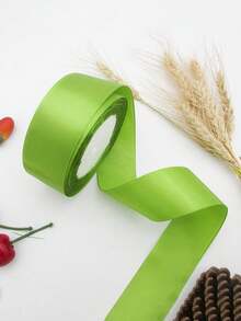 4/2/1PC Colored Satin Ribbon, 4cm Satin Ribbon Pink Ribbon, Versatile 22m Roll Rose Bow Making Ribbon Cake Christmas Holiday Decoration Ribbon, Lace Ribbon Fabric Satin Ribbon, For Festive Decor, Crafting, And Gift Wrapping, Multi-Use Polyester Ribbon For Creative Crafting, Sewing, Cake Decor & Festive Embellishment - Multicolor - View 17