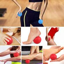 2pcs Anti-Slip Massage Balls, Hand Grip Strength Trainer Balls, Coordination Training Aids, Suitable For Home Fitness, Yoga, Exercise
