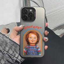 Funda de Teléfono Estilo Cartoon Good Guys, Adecuada para 17, 16e, 16e 15, 14, 13, 12, 11,, Pro X XR XSMAX 8, Plus - Cubierta Mate Anticaídas, Funda de Teléfono Bonita, Funda de Teléfono Genial, Soporte para Teléfono Lindo, Teléfono Lindo y Divertido, de Teléfono Lindo, Accesorios de Teléfono Lindos, Soporte para Teléfono Lindo, Funda de Teléfono Retro, Funda de Teléfono Bonita con Ojos Grandes y Divertidos, Funda de Teléfono Bonita,17 17promax - Negro - Ver 4