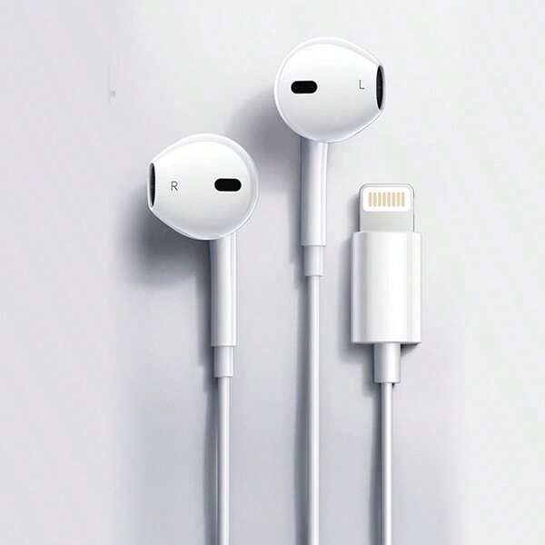 Wired EarPods Headphones With Lightning Connector,Compatible With Iphone 14/13/12/11/XR/XS/X/8/7/SE/Pro/Pro Max,Wired In-Earphone Compatible With Apple Lightning,Wired Headphones In-Ear Earbuds Earphones Compatible With Iphone/Ipad Lightning