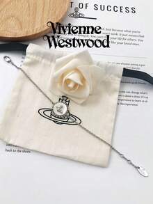 Vivienne Westwood Fashion Neyla Bracelet, Suitable For Daily Wear - Silver - View 3