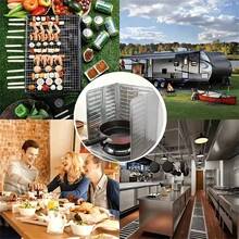 2pcs Kitchen Gas Stove Splash Guard, Non-Food Contact Anti-Splash Cover, Foldable Gas Stove Oil Blocker, Kitchen Cookware Oil Splash Screen, Heat Resistant Splash Pot, Essential Accessory For Outdoor Cooking