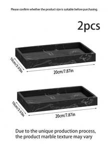11.8*4.9 Inch Rectangular Silicone Cosmetic Tray, Bathroom Storage Tray, Jewelry Tray, Kitchen Soap Dish Holder, Countertop Storage Tray. Suitable For Holding Cosmetics, Perfumes, Jewelry, Candles, Etc., And Can Also Be Used As A Coffee Table Decorative Tray. Suitable For Vacation Beaches, Bathrooms, Bedrooms, Etc. Large Capacity. - 彩色 - 查看 17