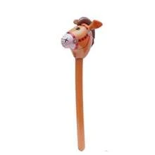 Palo inflable con forma de caballo, accesorio de actividad infantil con caballo inflable en forma de animal, palo inflable en forma de mini caballo rosa, para fiestas y eventos - Multicolor - Ver 12