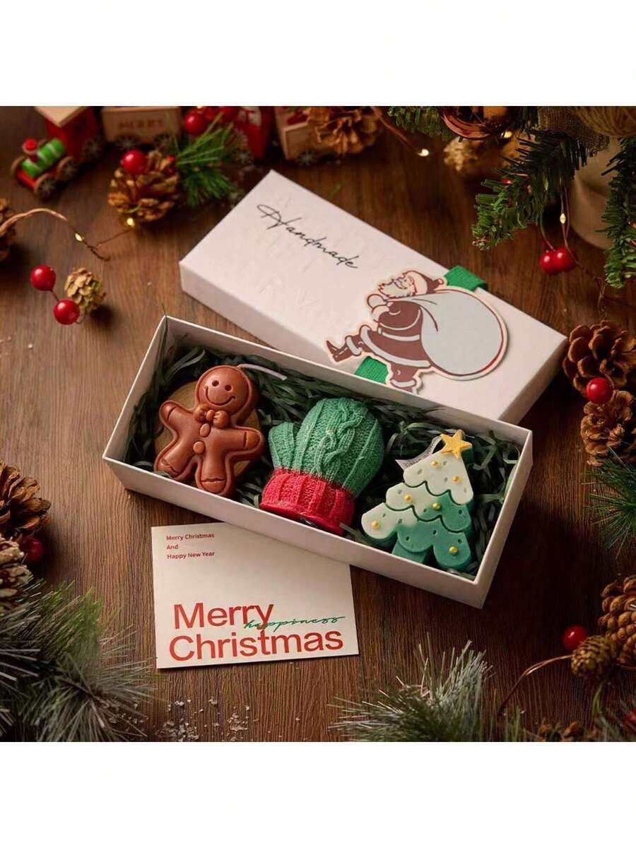 Unique High-End Scented Handmade Decor, Christmas Fragrance Candle Gift, Christmas Decorations, Christmas Gifts