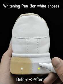 1/2/3pcs Convenient Shoe Repair Pen, Anti-Oxidation & Waterproof Black/White Shoe Color Restorer, Long-Lasting Effect, Suitable For Casual Shoes, Sneakers, Flats, Party Gift, Home Essentials