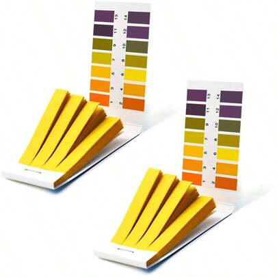 Litmus PH Strips 160 Strips, Professional Universal PH. 1 - 14 Paper With Pipette Droppers, Teaching, Student, Chemistry Experiment, Saliva Urine Soil Diet PH Monitoring