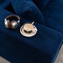 Fully Compressed Boneless Sofa, Living Room/Bedroom Segmented Cloud Sofa, Modern Modular Sofa, No Assembly Required, Comfortable, Skin-Friendly Chenille Fabric