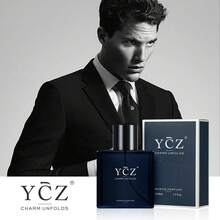 YCZ Cologne For Men Set - With Pheromones, 1.7 Oz Per Bottle , Ambergris, Nutmeg And Jasmine Blend To Create A Fresh Scent That Exudes Confidence And Elegance, Making It A Sophisticated Choice For Any Occasion And A Unique Holiday, Valentine's Day Gift. - 藏蓝色 - 查看 6