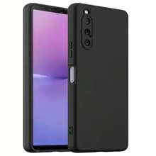 غطاء هاتف أسود مطفي للموتو جي ستايلس 5G (2025)/إيدج 60 ستايلس/إيدج 60 برو/إيدج 60 إس/إيدج 60/إيدج 60 فيوجن/موتو جي 56. الغطاء ناعم وراحة للمس، مع حماية من الانزلاق والعرق وبصمات الأصابع.